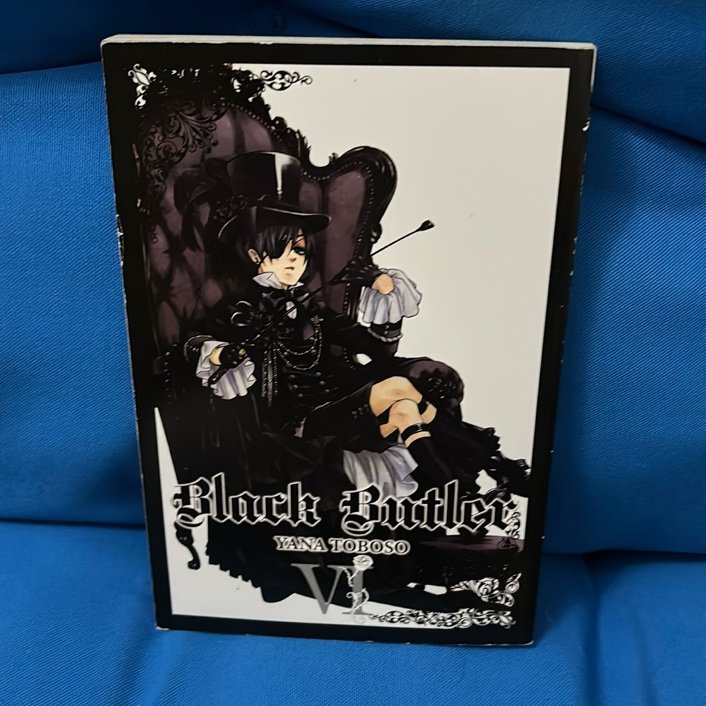 Black Butler Comic Volume 6 By Yana Toboso Rated For Older Teens